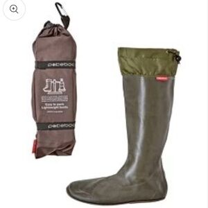 NWT Pokeboo Best Packable Waterproof Rain Boot Wellies for Travel am Festivals